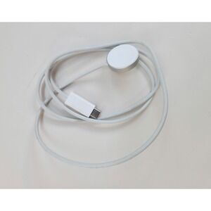 Apple Watch Magnetic Fast Charger to USB-C Connector - White